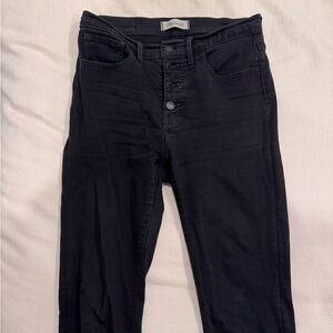 Madewell Skinny Jeans Black